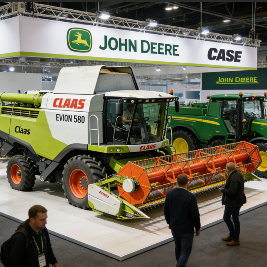 John Deere, Case IH Face U.S. Market Slump as Tariffs Bite; Claas Stands Firm in Global Stability！