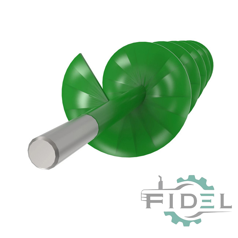 Лівий шнек зернозбирального комбайна AH168284 для John Deere