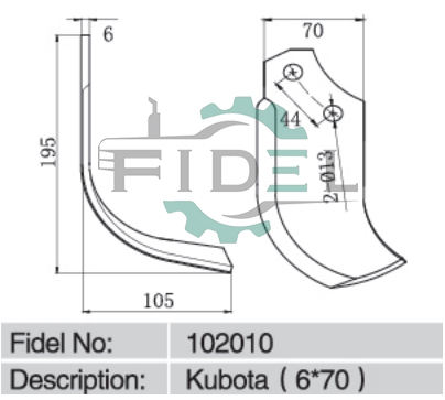 Kubota M 6x70 (图纸+水印)