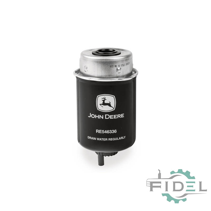 Filtro separador de água de combustível RE546336 para trator John Deere