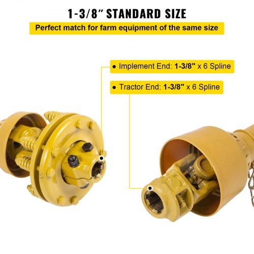 VEVOR PTO Shaft_ 1-3 8_ PTO Drive Shaft_ 6_y (1)